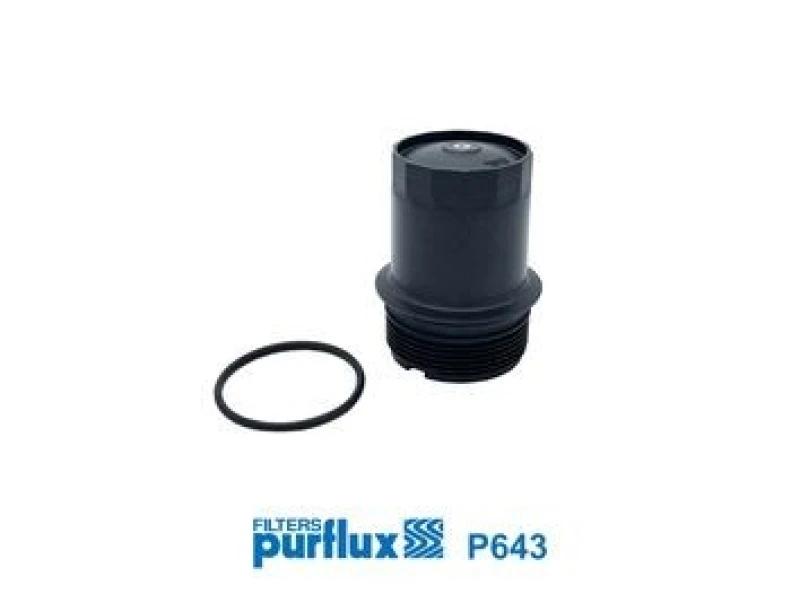 Image of Oil filter housing cap PURFLUX P643