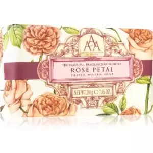 image of The Somerset Toiletry Co. Aromas Artesanales de Antigua Triple Milled Soap Bar Soap Rose Petal 200 g