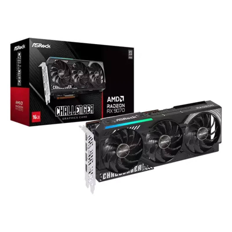Image of Asrock Radeon RX 9070 Challenger 16GB AMD GDDR6