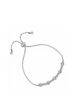 Image of Jon Richard Jon Richard Crystal Circle Toggle Bracelet