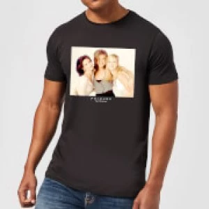 Image of Friends Girls Mens T-Shirt - Black