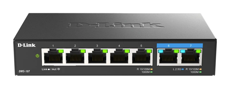 Image of D-Link D-Link DMS-107/E Ethernet switch 5+2 ports DMS-107/E