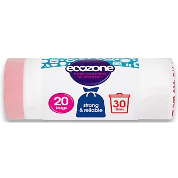Image of Ecozone Biodegradable Bin Liner 30L / 20 Bags