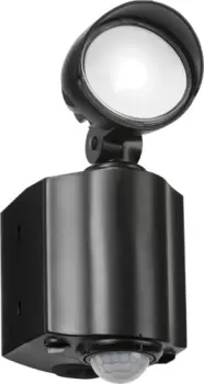 Image of KnightsBridge 230V IP55 LED Security Spotlight - Black