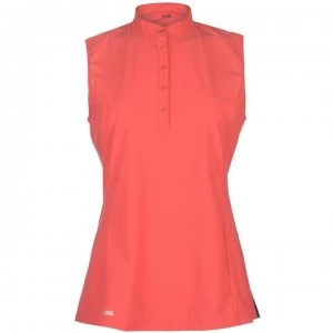 Colmar Donna Sleeveless Polo Ladies - Red