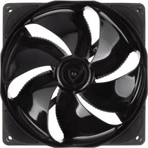 image of NoiseBlocker NB-eLoop B12-PS Black Edition PC fan Black (W x H x D) 120 x 120 x 25 mm