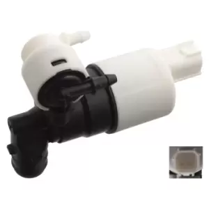 Image of Washer Pump for windscreen washing system 103391 by Febi Bilstein