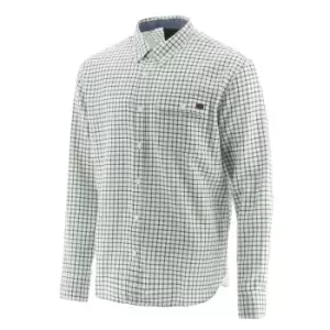 Image of Caterpillar Mens Tattersall Long Sleeve Button Down Shirt 4XL - Chest 60-62' (152 - 157cm)