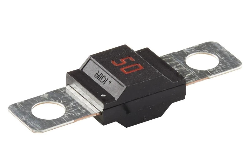 Image of HELLA 8JS 742 901-011 Fuse 50 red BMW: X6 Fuse (818)