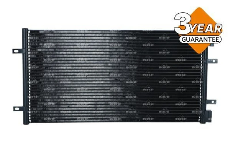 Image of NRF 35492 Condenser EASY FIT with seal ring, with nitrogen filling Aluminium Condenser,air conditioning (448)