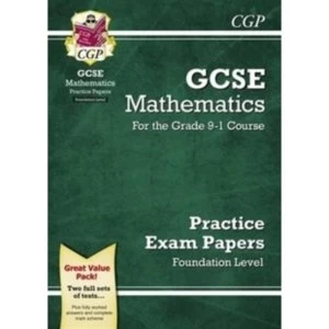 Image of New GCSE Maths Practice Papers: Foundation - For the Grade 9-1 Course by CGP Books (Paperback, 2016)