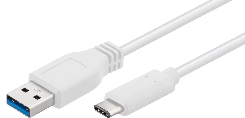 Image of Microconnect USB3.1CA05W USB cable USB 3.2 Gen 1 (3.1 Gen 1) 0.5 m USB