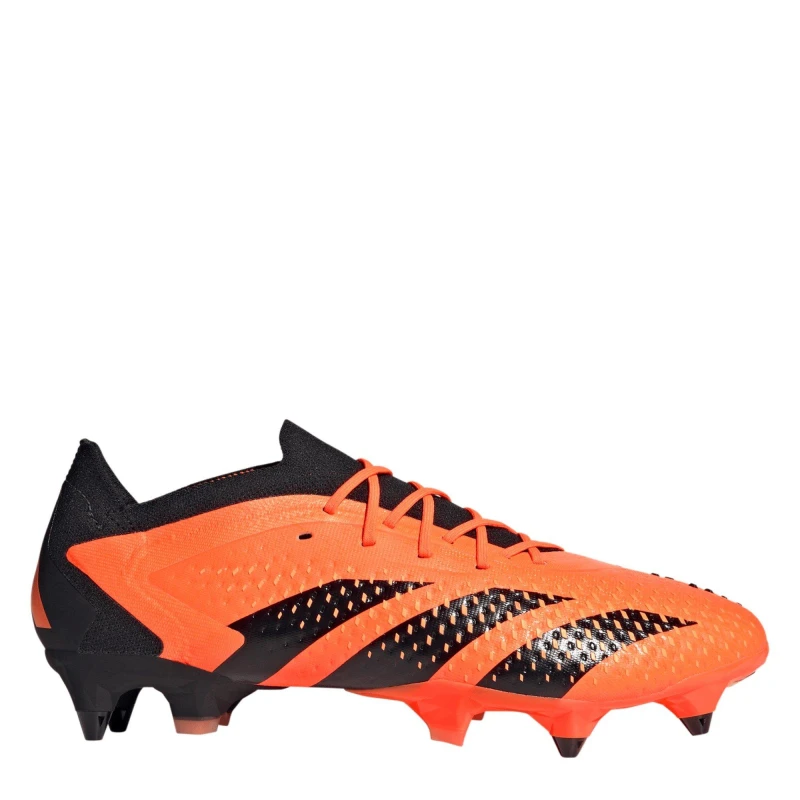 Image of adidas Predator Accuracy .1 Low Soft Ground Football Boots Orange/Black male 6 (39.3)