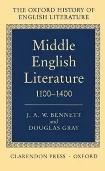 Image of Middle English Literature 1100-1400 by J. A. W. Bennett
