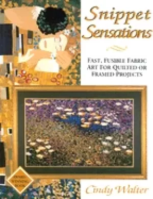 Image of snippet sensations fast fusible fabric art for quilted or framed projects