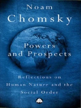 Image of Powers and Prospects by Noam Chomsky Book