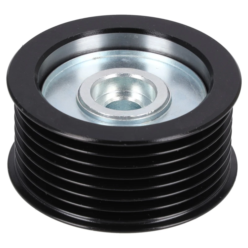 Image of FEBI BILSTEIN 34611 Idler Pulley Metal Deflection/Guide Pulley,v-ribbed belt (312)