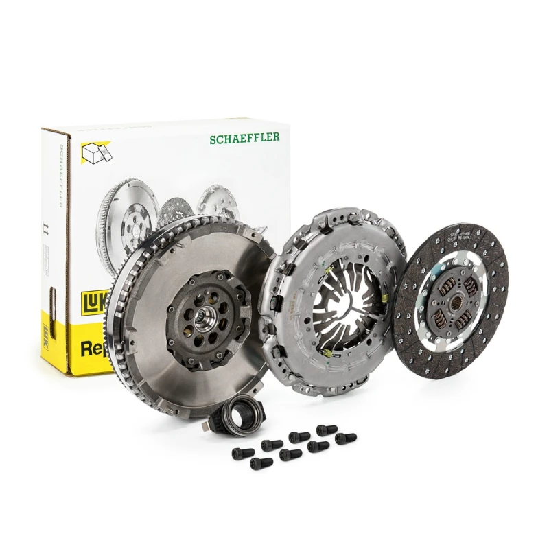 Image of LuK 600 0206 00 Clutch with pilot bearing, Dual-mass flywheel with friction control plate Clutch Kit (479)
