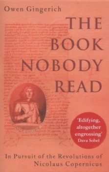 Image of The Book Nobody Read by Owen Gingerich Hardback