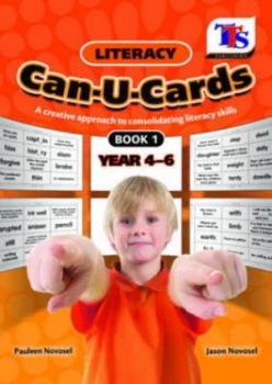 Image of Literacy Can-U-Cards Book 1 by Pauleen Novosel Paperback