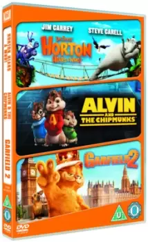 Image of Horton Hears a Who/Alvin and the Chipmunks/Garfield 2 - DVD