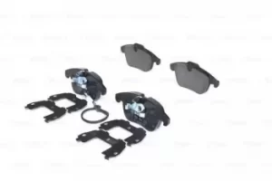 Image of Bosch 0986494371 BP1279 Brake Pad Set Disc Brake Front Axle