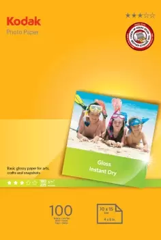 Image of Kodak 5740-097 photo paper Yellow Gloss A6