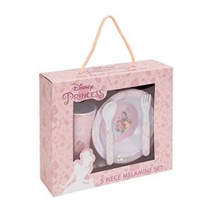 Image of Disney True Princess 5 Piece Melamine Breakfast Set
