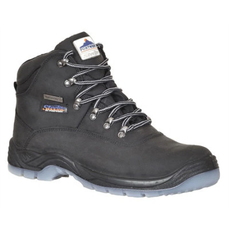 Image of Portwest Mens Steelite Aqua All Weather Boots FW57BKR41 Colour: Black