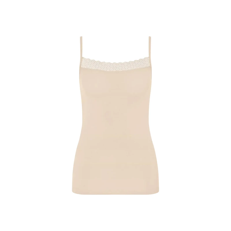 Image of Triumph Womens tank top Triumph Feel of Modal Spaghetti Beige Female L