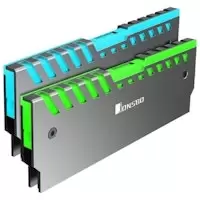 Image of Jonsbo NC-2 Dual RGB RAM Cooler - Silver