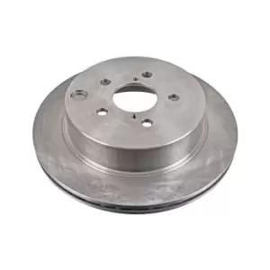 Image of Brake Disc Rear ADS74341 by Blue Print - Single