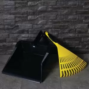Image of Bulldozer Dustpan and Large Hand Rake HQ.00158/RK.01
