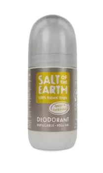 image of Salt of the Earth Amber and Sandalwood Refillable Roll On Deodorant 75ml