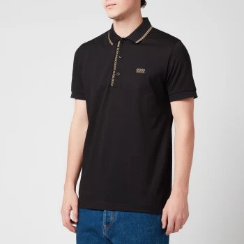 Image of Hugo Boss Athleisure Golf Paule 4 Polo Shirt Black Size L Men