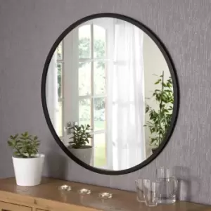 Image of Yearn Mirrors Yearn Classic Round Black Mirror 102Cm