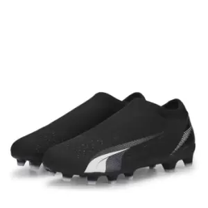 Puma Ultra .3 Laceless Firm Ground Football Boots Child Boys - Black