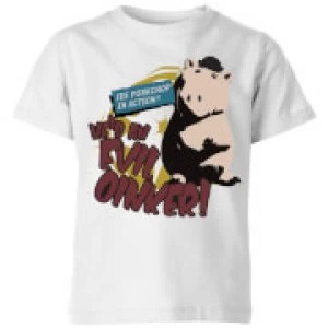 image of Toy Story Evil Oinker Kids T-Shirt - White - 11-12 Years