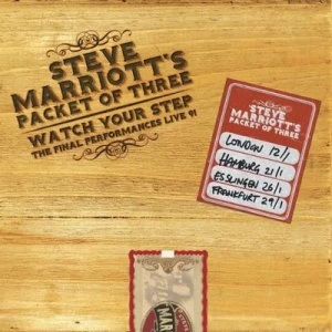 Image of Watch Your Step The Final Performances Live 91 by Steve Marriott's Packet of Three CD Album