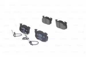 Image of Bosch 0986469860 BP758 Brake Pad Set Disc Brake Front Axle