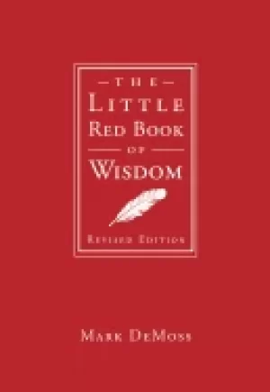 Image of little red book of wisdom demoss mark