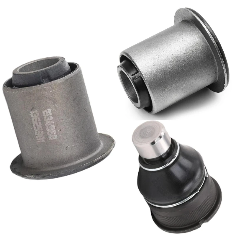 Image of RIDEX 771R0124 Repair Kit, wheel suspension Front Axle Left, with rubber mount Repair Kit,wheel suspension (771)