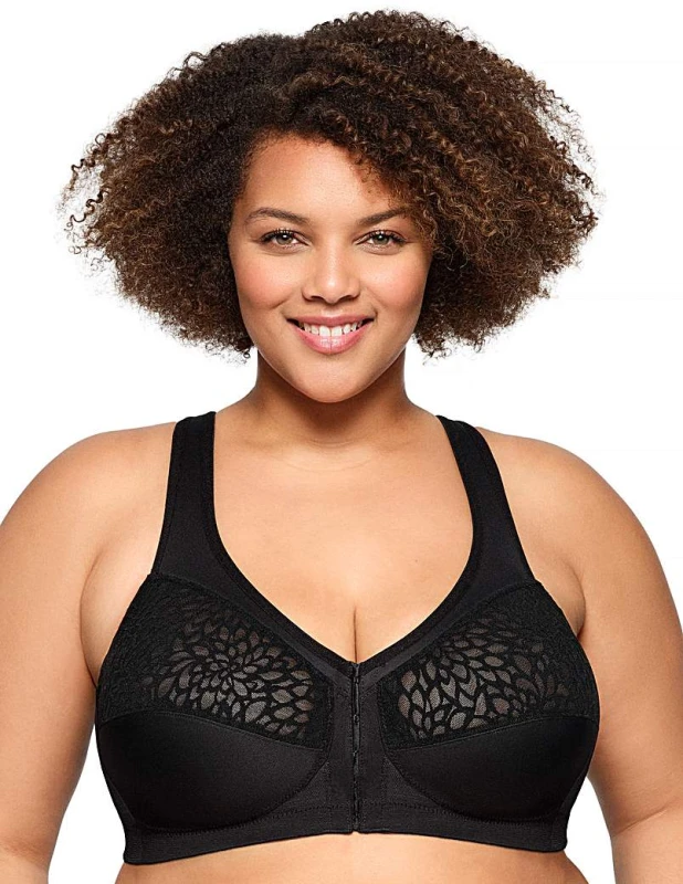 Image of Glamorise Glamorise 1206 Magic Lift Bra Black - Glamorise - Size: 40C Black Female 40C VK92513