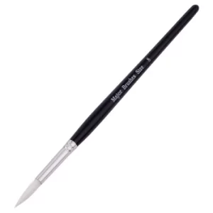 Image of Major Brushes White Nylon Sable Brush, Pack 10, Size 8