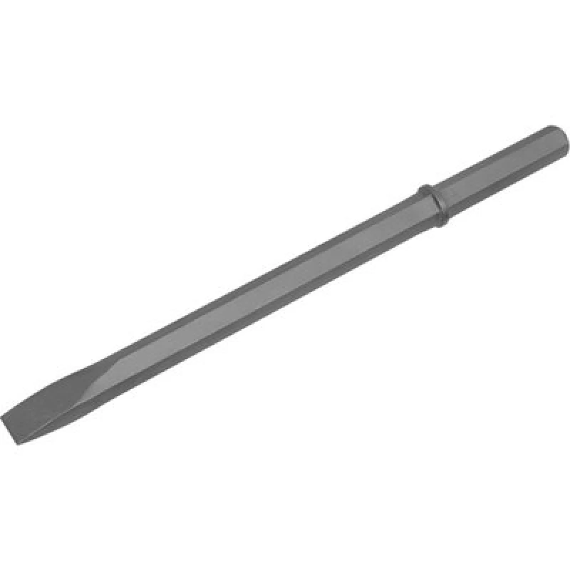 Image of Loops 35 x 620mm Impact Chisel - 1 & 1/4" Hex Shank - Demolition Breaker Steel Metallics