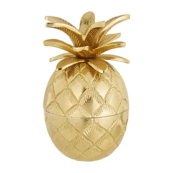 image of Biba Pineapple Ornament - Gold