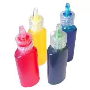 Image of Major Brushes Glass Paints Set of 4 x 20ml (red, blue, green and y...