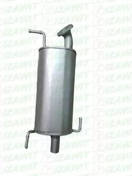 Image of IZAWIT Rear silencer Rear 34.017 End silencer,Rear exhaust silencer SUZUKI,SWIFT III (MZ, EZ)