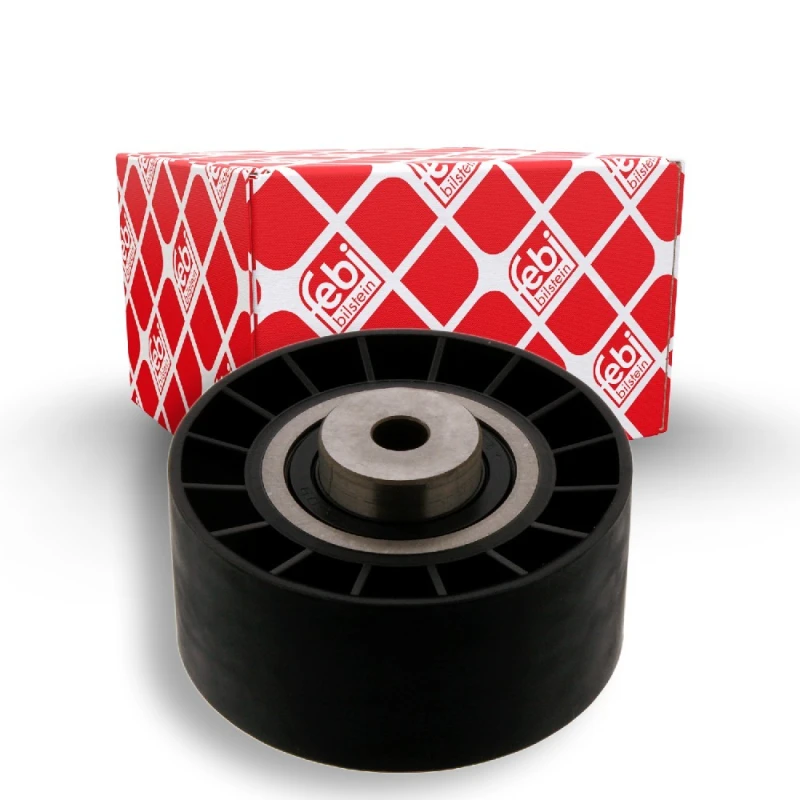 Image of FEBI BILSTEIN 01443 Tensioner Pulley Plastic Tensioner Pulley,v-ribbed belt (310)