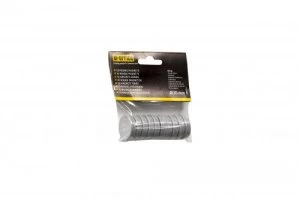 Image of Bi-Office Round Magnets 30mm Blue PK10